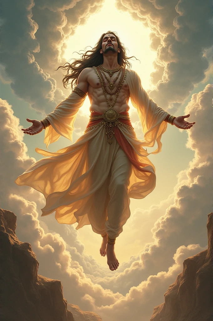 yudhishthir in air
