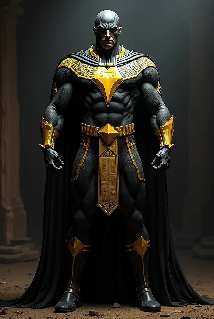 Create the Black Adam costume 