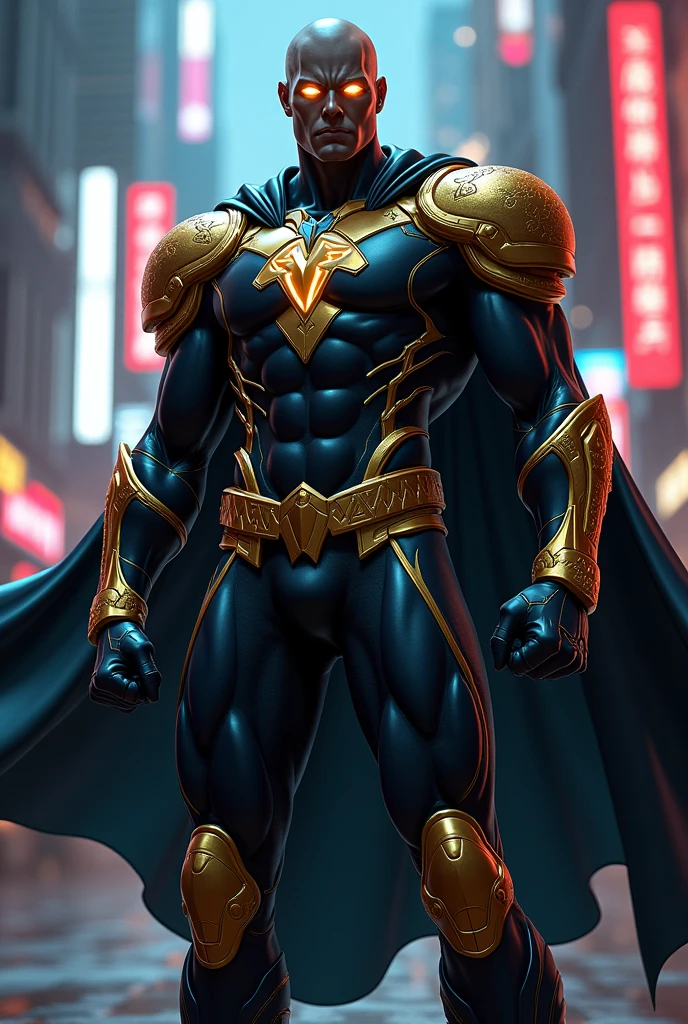 Create the Black Adam anime costume 