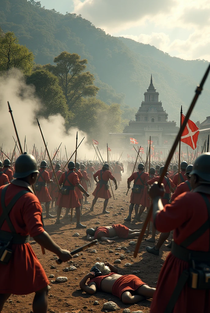 Massacre of the british Army in kandy