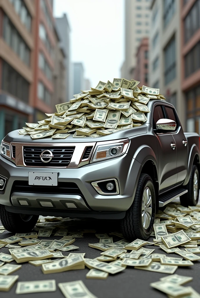 A Nissan Frontier with money