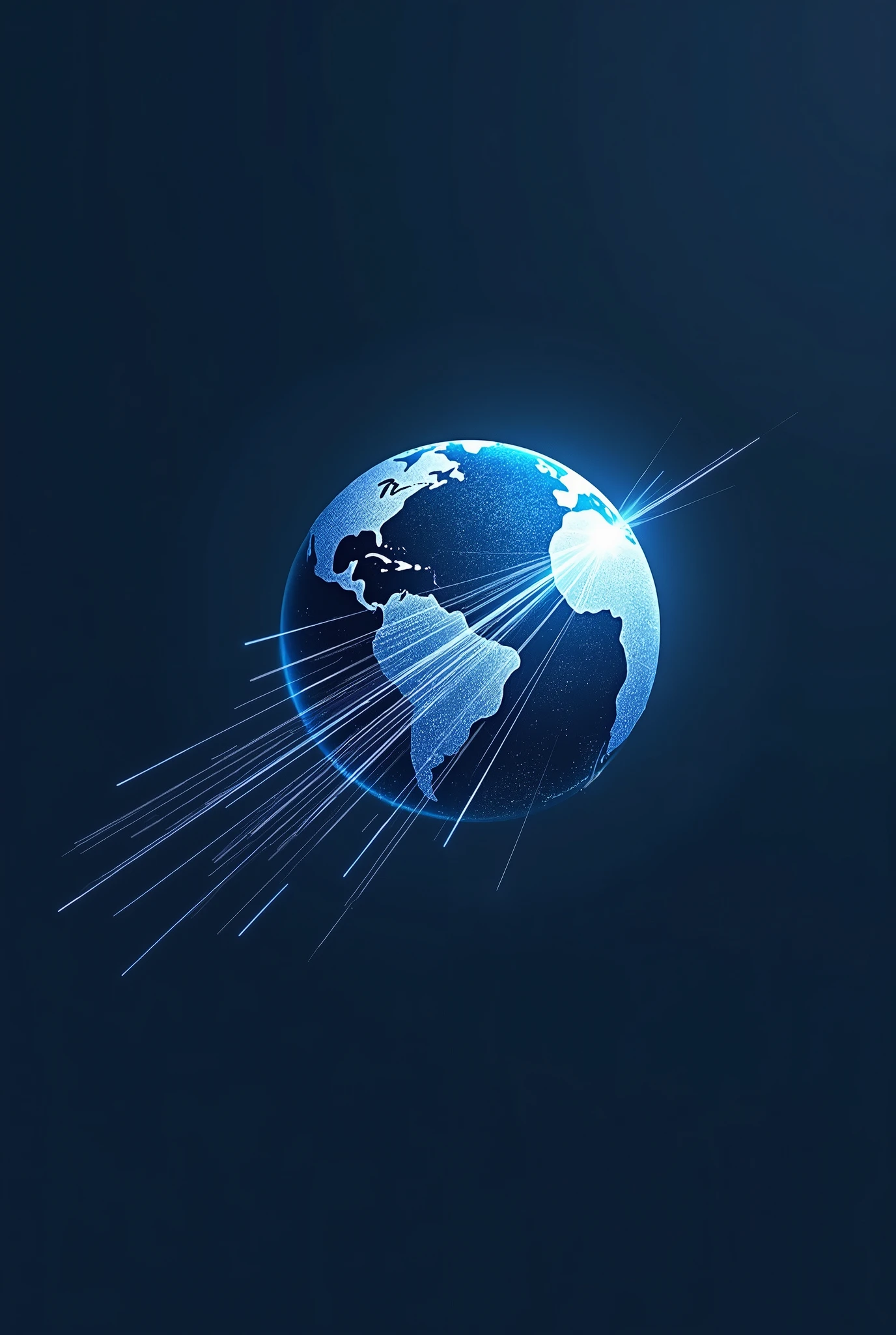 Create a logo for the company ULTRANETRN The logo must contain a globe of the earth with a ray-shaped optical fiber passing through it..
Telephone and WhatsApp for contact: 84 98831-4744