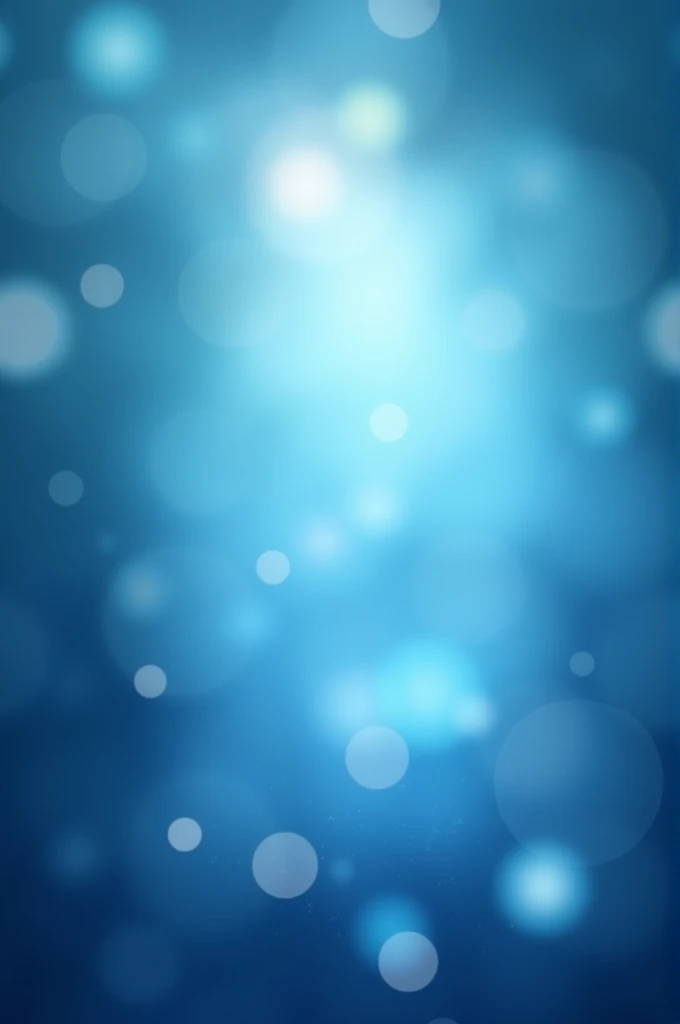 Generates an image with blue bokeh effect