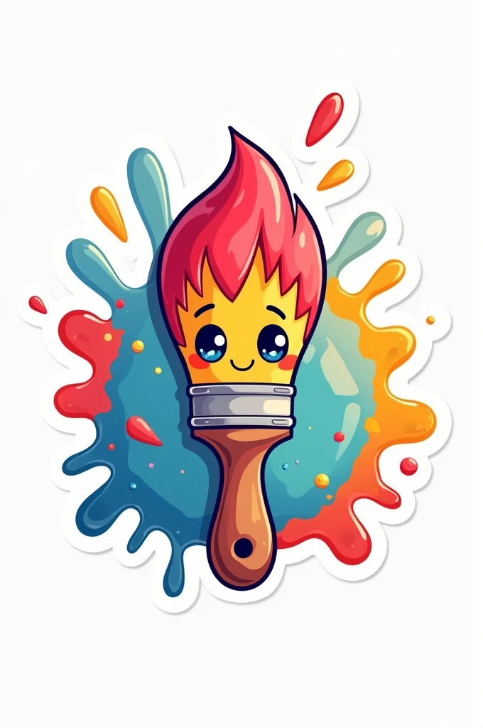 Create a logo related to art/stickers named "IlusticArt"