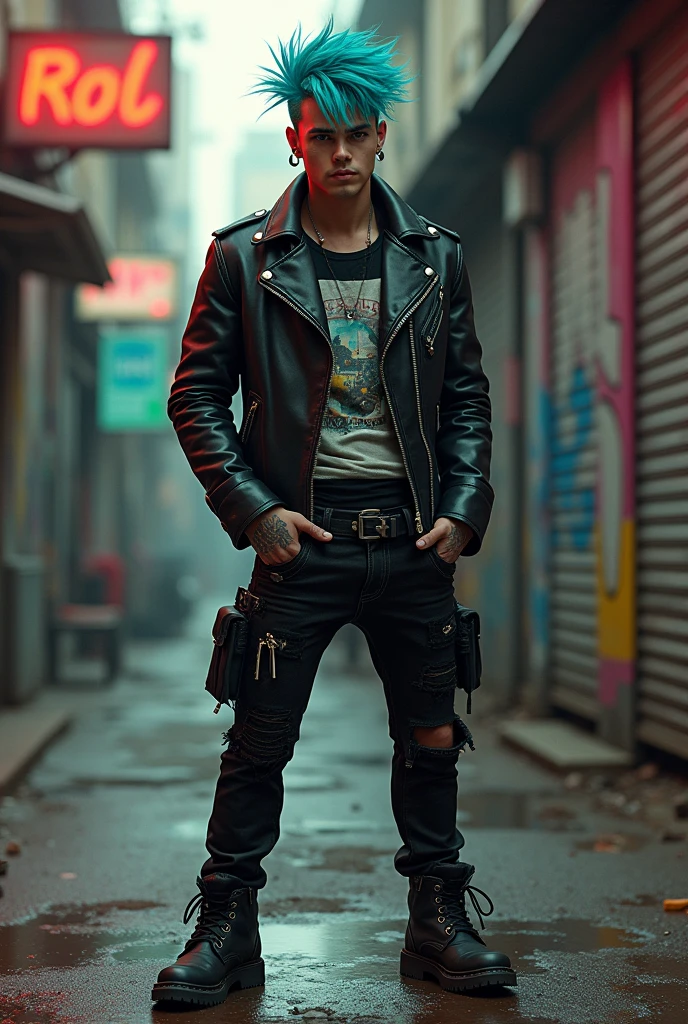 Punk man