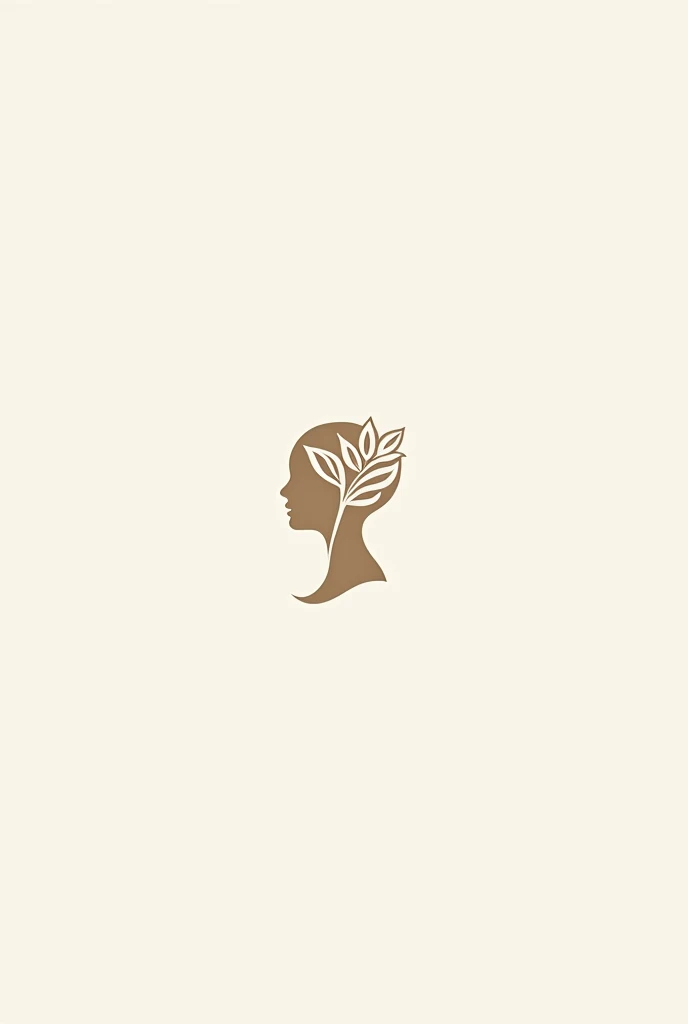 Make a female logo&#39;Petals and profile silhouette, Not so extensive
