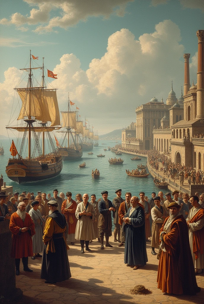 The painting ̈The landing of the 33 ̈ by the Uruguayan painter Juan Manuel Blanes , representada con personajes con vestuario y objetos del siglo 21, movimientos, ultra-high def, obra maestra