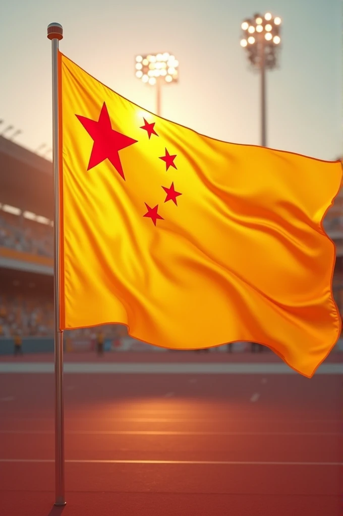 china flag for olympics