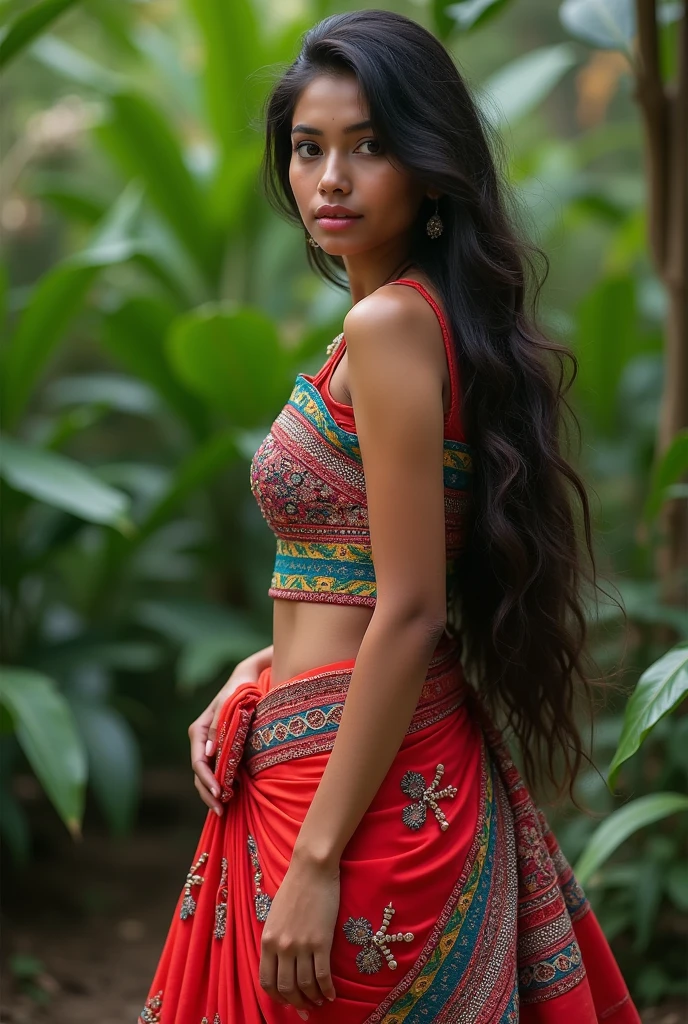 Indian skirt girl