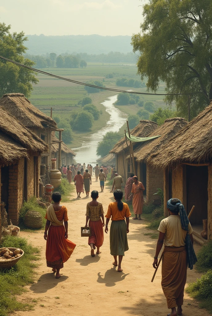 400 year ago in Bangladesh Village life
