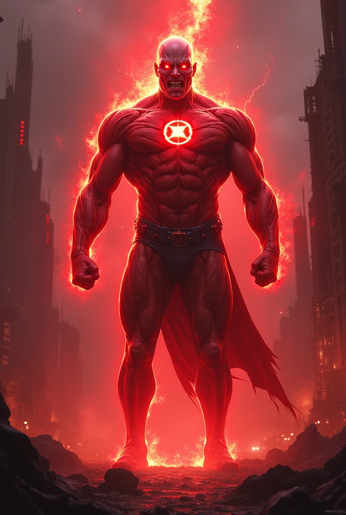 Supervillain red lantern
