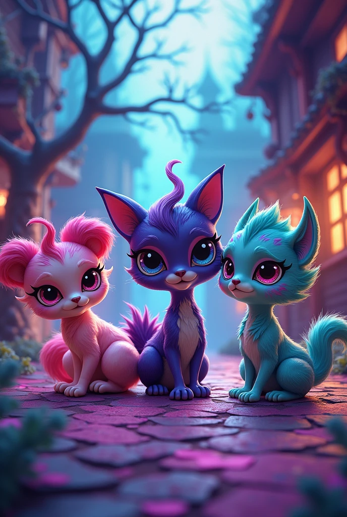 Littlest pet shop monster high