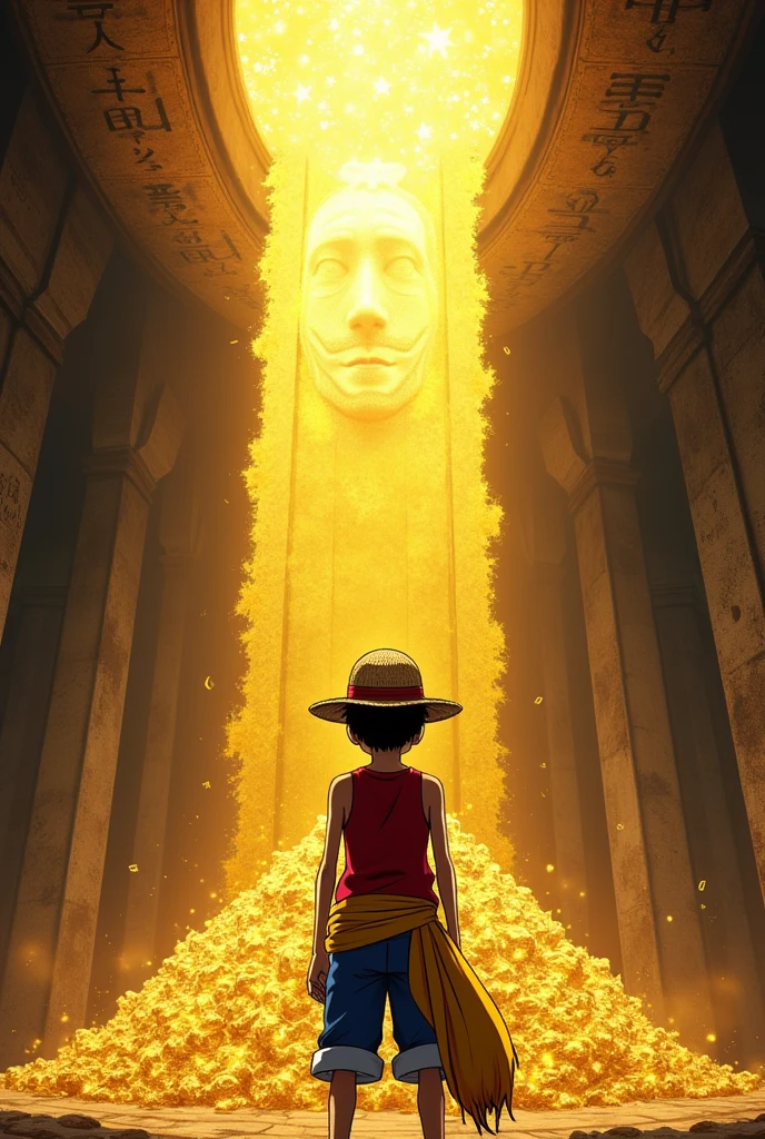 Luffy finding one piece

