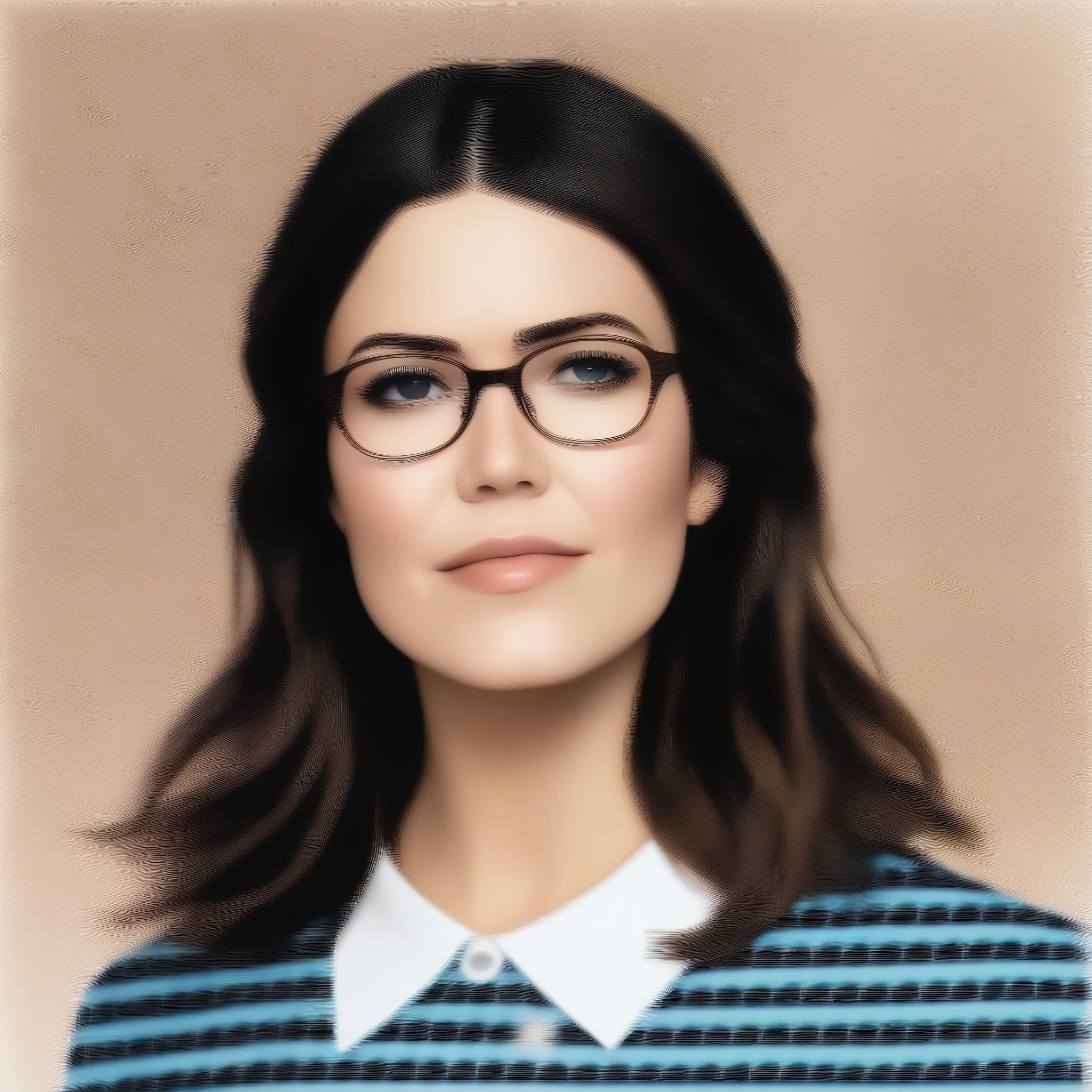 (masterpiece, best quality:1.2), 1girl, solo Mandy Moore as sexy librarian with glasses