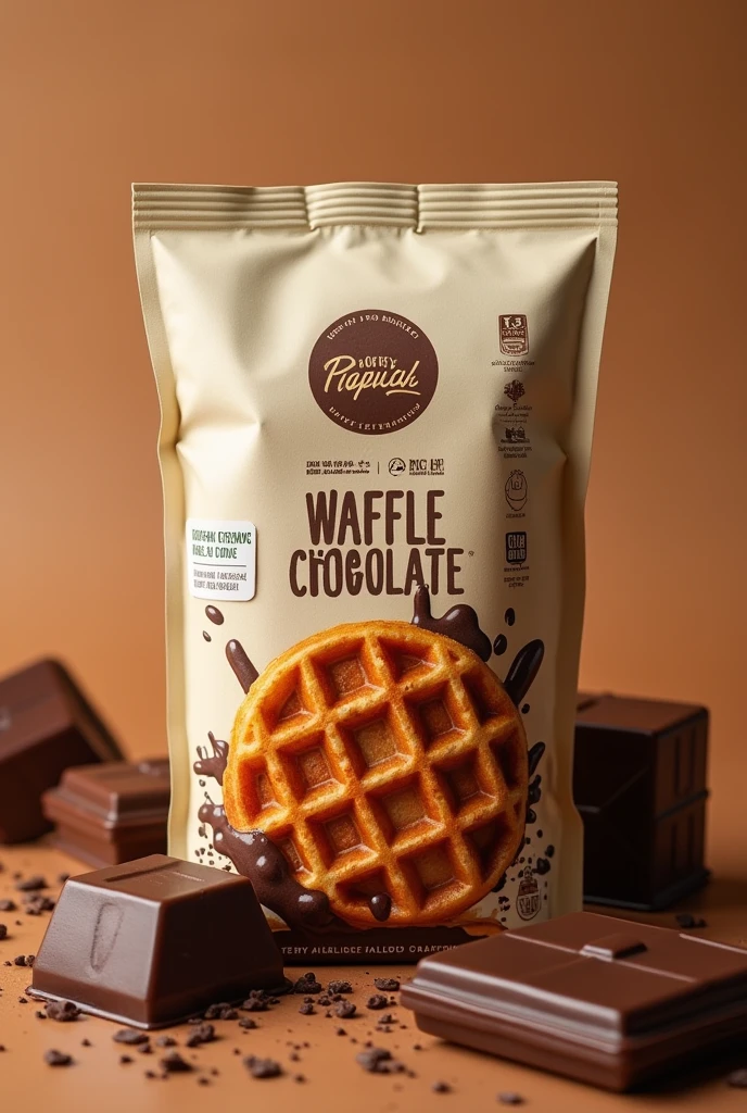 Waffle and chocolate brand, that is original and easy to make