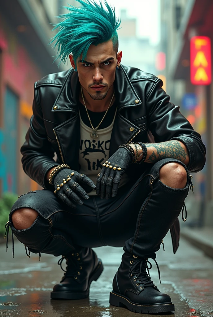 Punk man