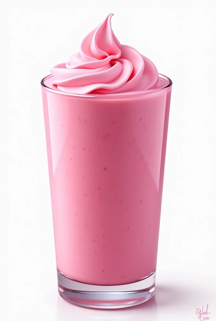 Smoothie pink cream white zoom texture