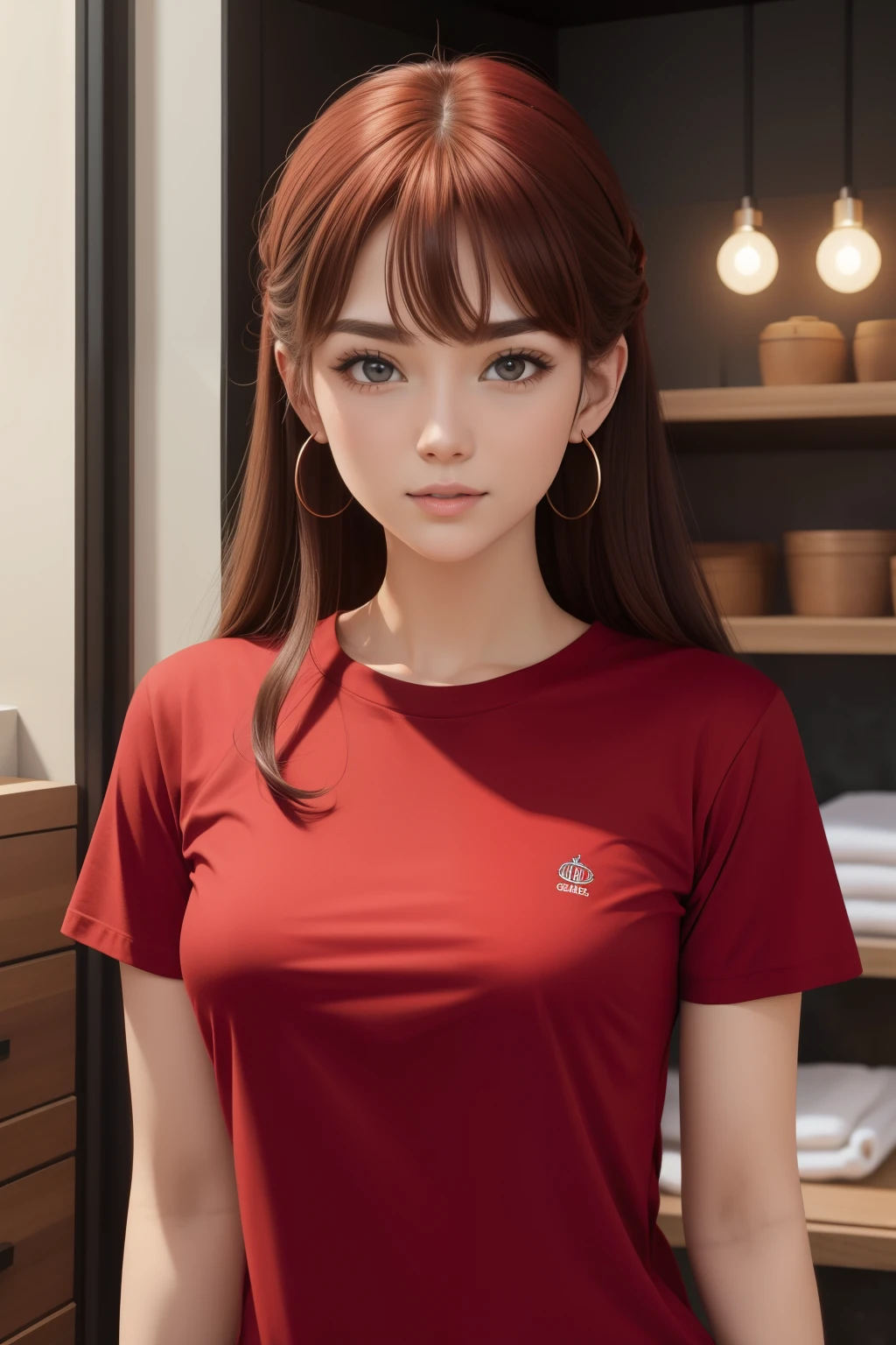 Julia red t-shirt