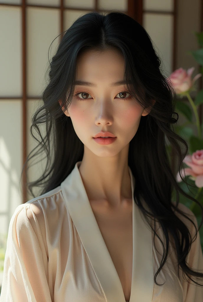 Cree moi une femme type asiatique