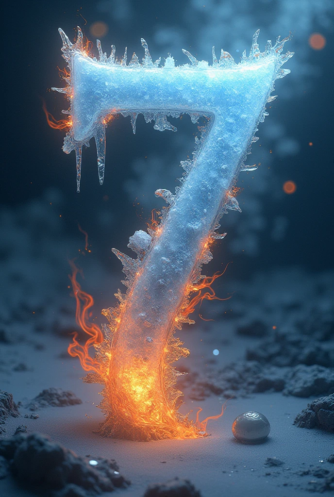 7, number with ice and fire 