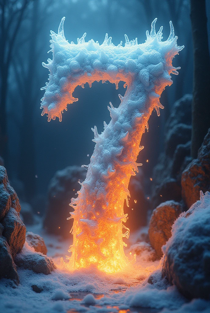 7, number with ice and fire 