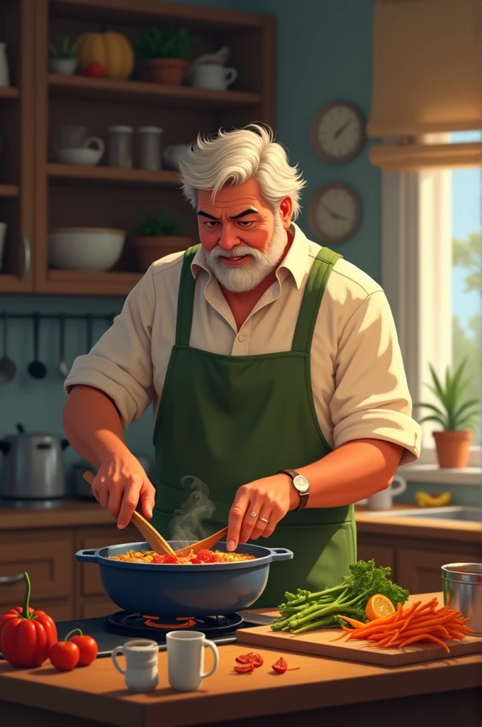 One cooking