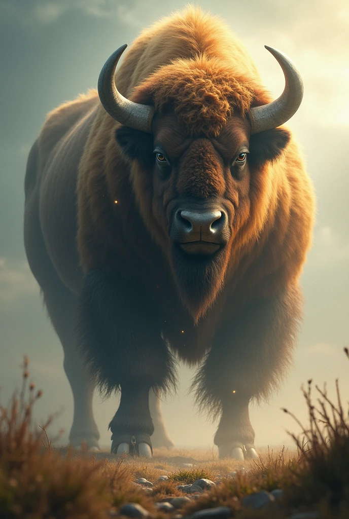 A giant bison that controls time