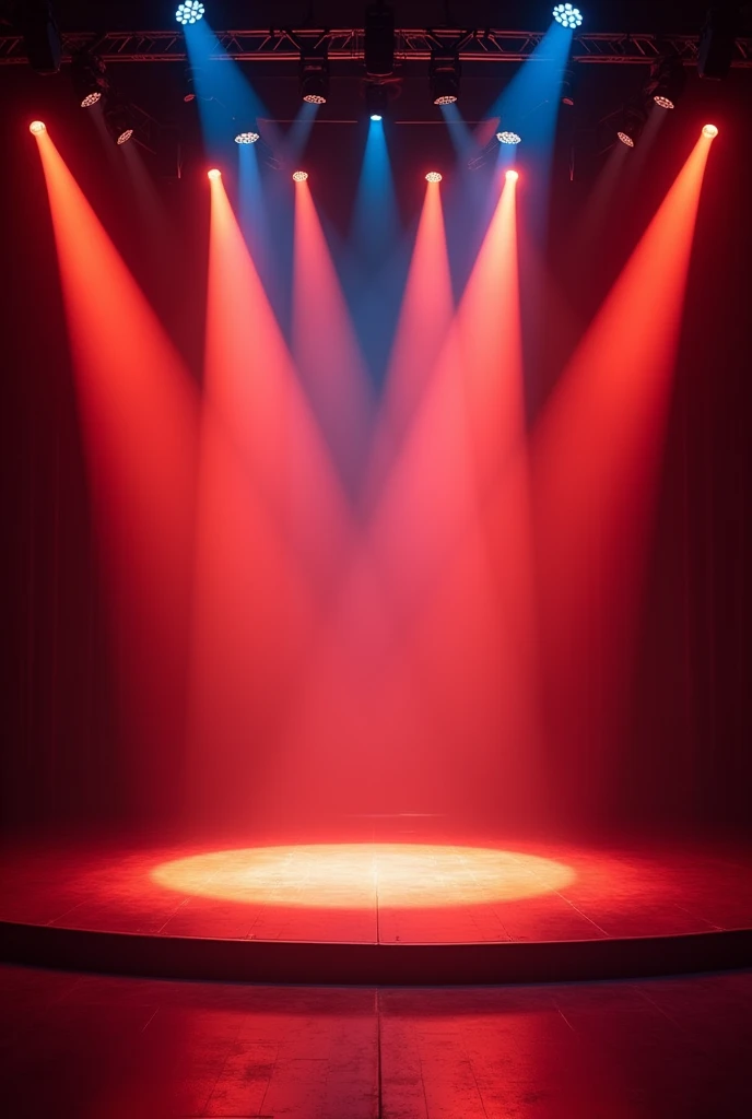 Show Stage WITH Lights open show