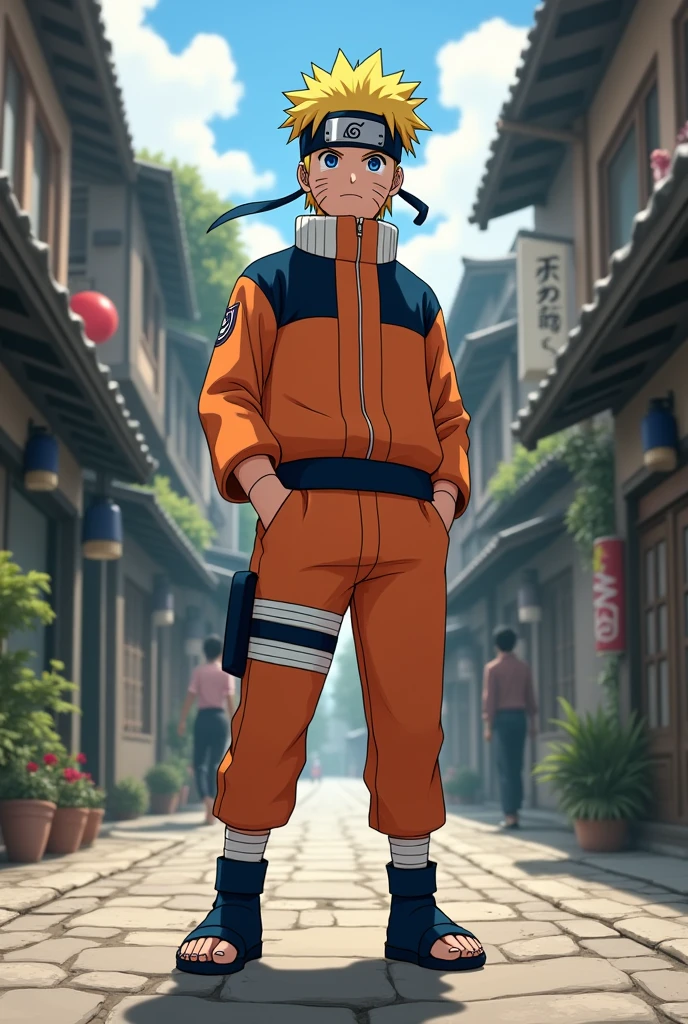 Naruto Uzumaki not on the roof