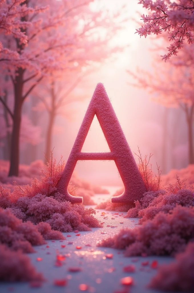 Make wallpapers with the letter A that are about love