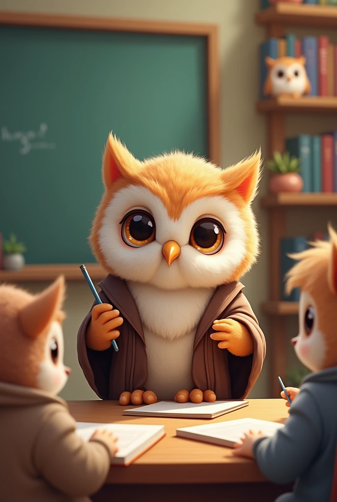 cute owl teacher
