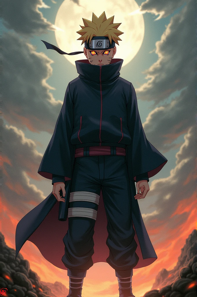 Naruto has rinnegan eye