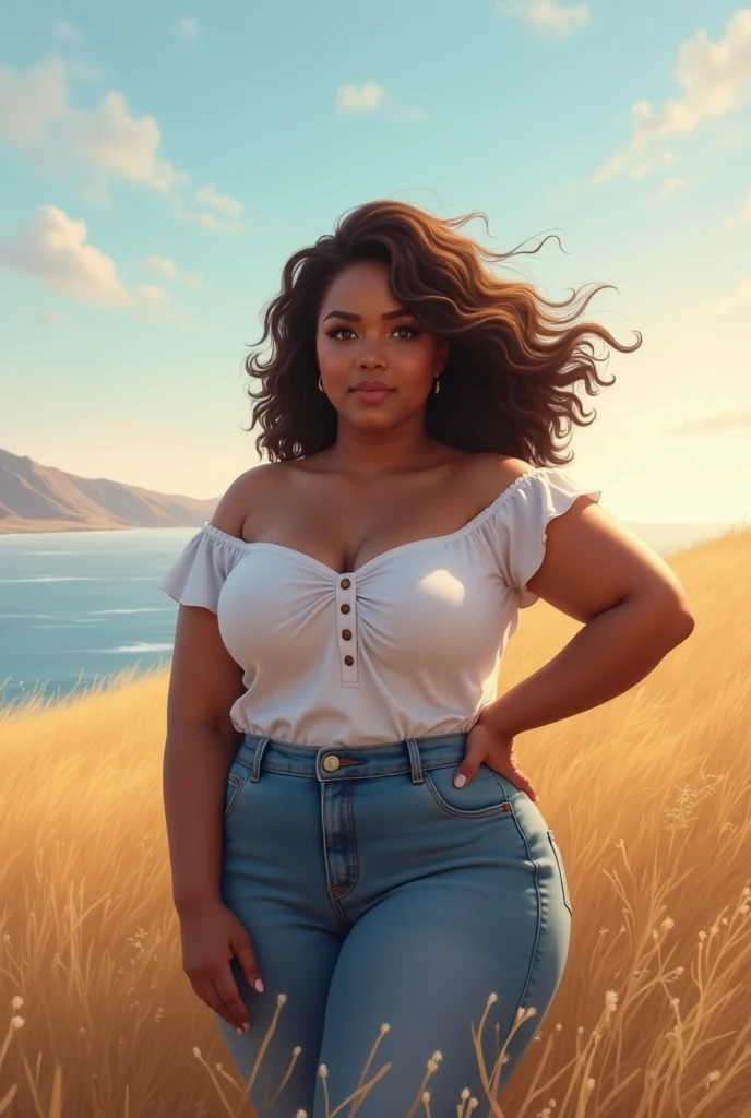 a fat girl, by the wide, BELIEVED