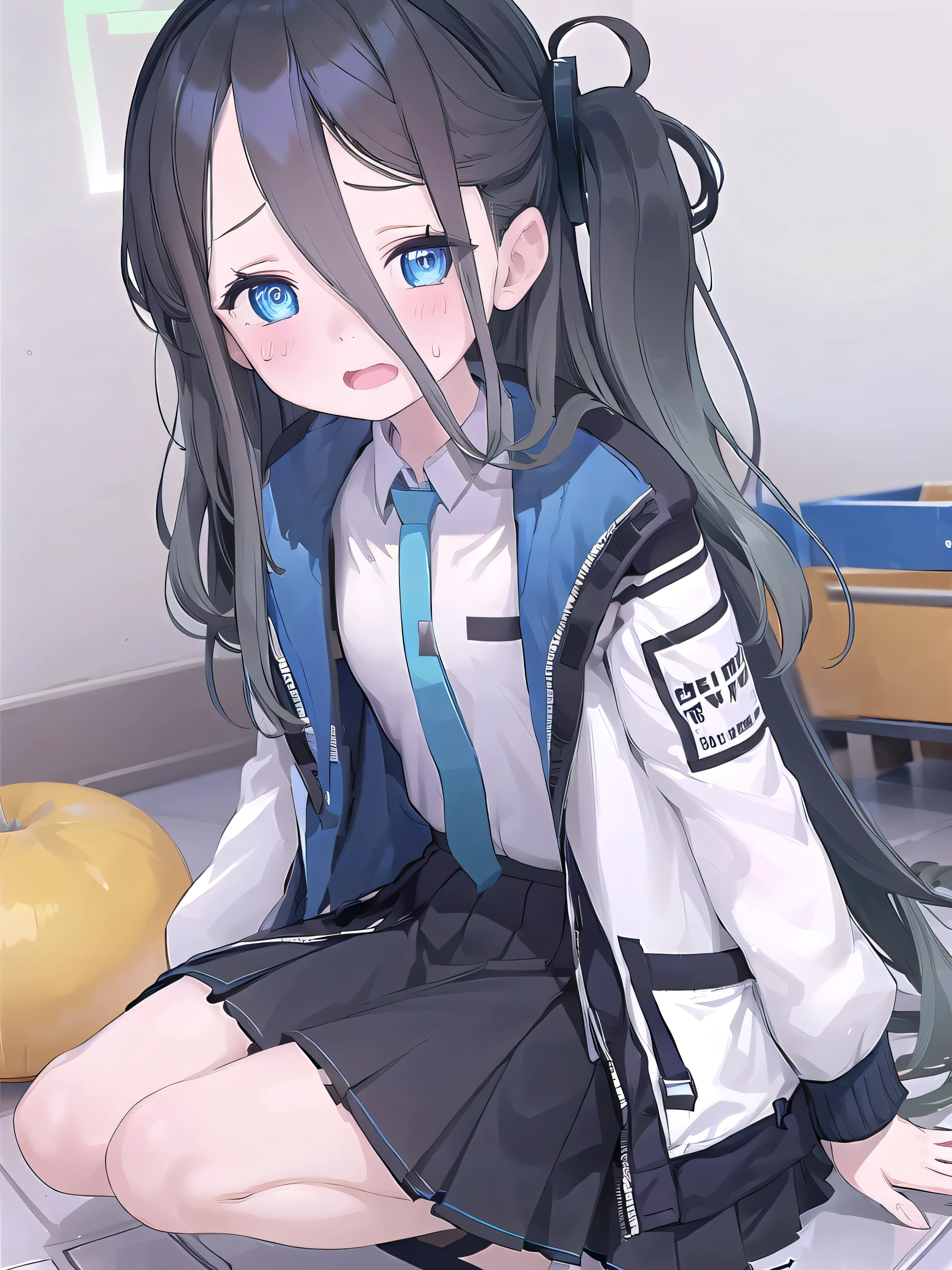 ((masterpiece, Highest quality)), High resolution,Super detailed,8k,16K,Detailed Background, Perfect lighting,Beautiful eyes in every detail,One girl,alone,Browsing Caution,Embarrassing,blush,Skirt Lift,View the viewer,vapor,Sweat,Showing off pussy,(Yellow pee:1.2),(From below:1.2),(from the front:1.2),Excited, squat,Watery eye,Contorting the mouth,Open your mouth,Confused,
,(Alice Tendu,low length,thin,skinny,Pale skin,Flat Chest,blue eyes,Black Hair,Long Hair)