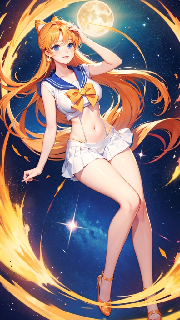 Sailor Venus, large breasts