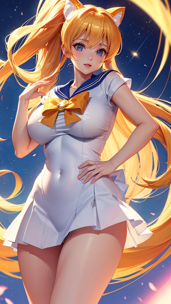 Sailor Venus, large breasts