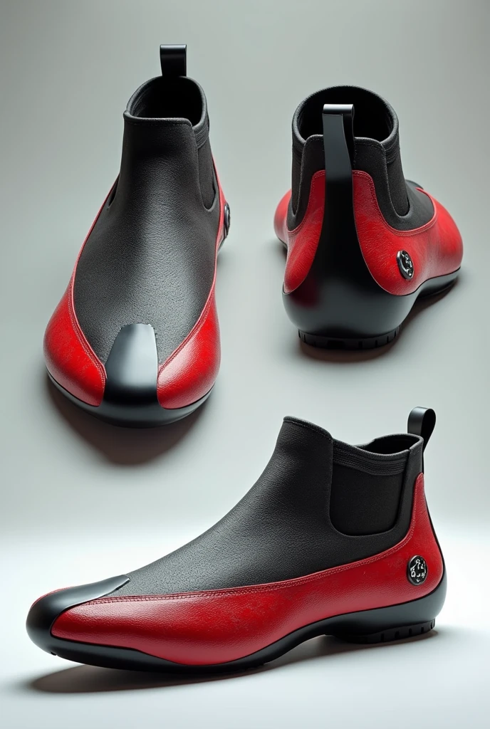 Motorbike Racing Shoes pic with 4 sides
