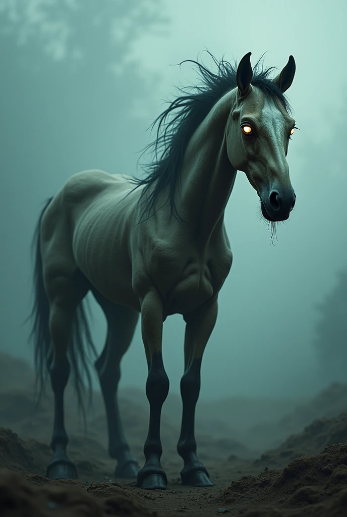 A real picture of a cursed pony 