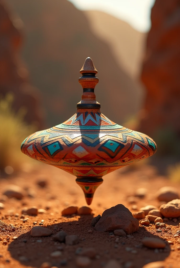 A spinning top from Bolivia