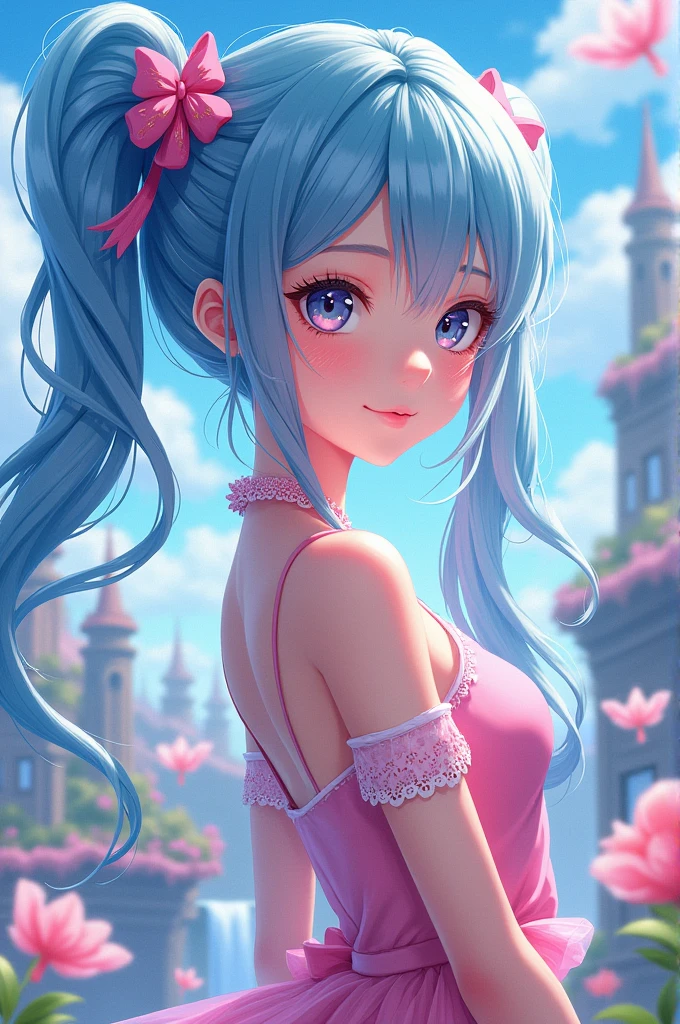 A anime girl