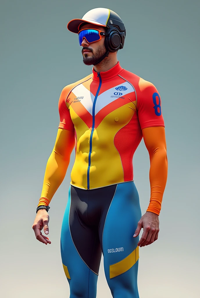 You can make a uniform for pentathlon, that it is colorful and cool