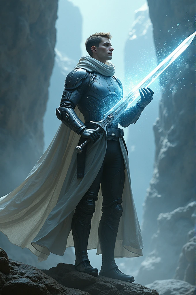 Rise up, then, soldier of the future, And from the rays of light of the pure dream, dreamy, make combat sword!