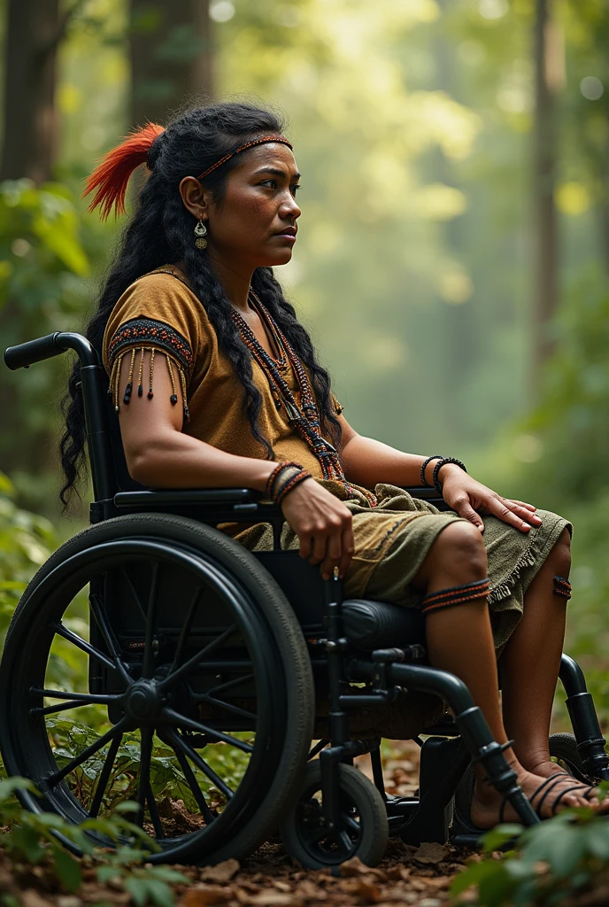 Create for me, an image of indigenous people DISABLED