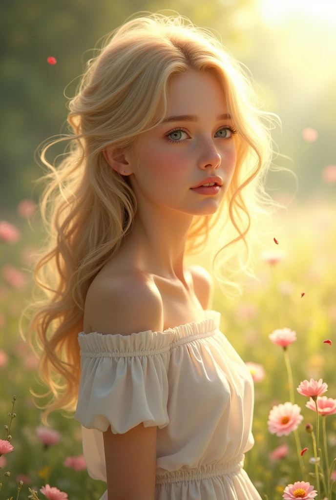 Fille petit’cul blonde