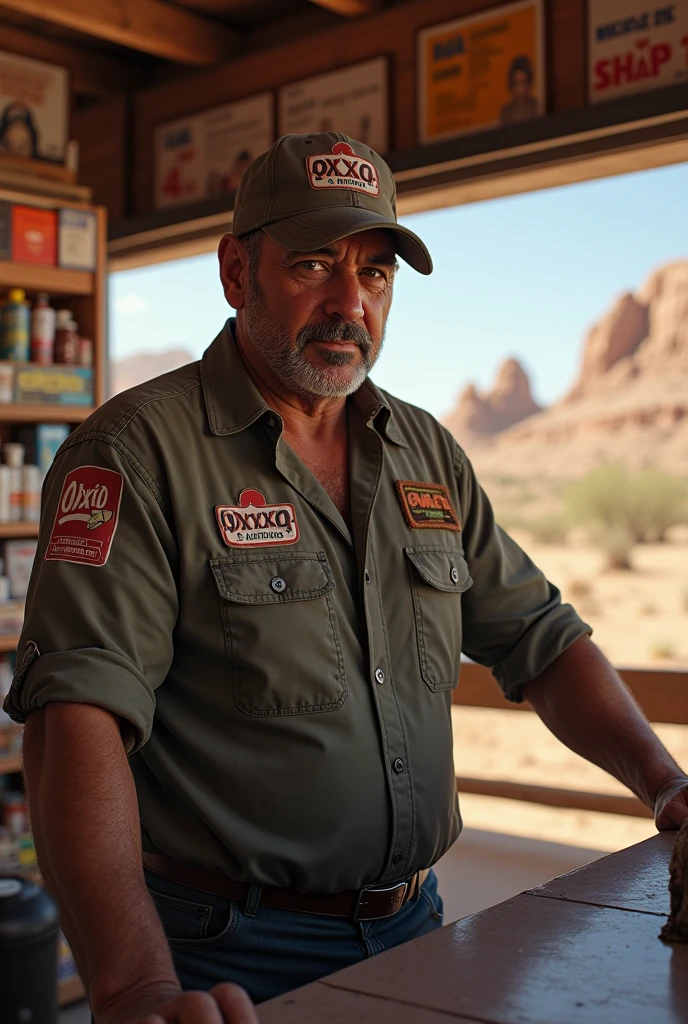 Oxxo worker, masculine, Sonoran