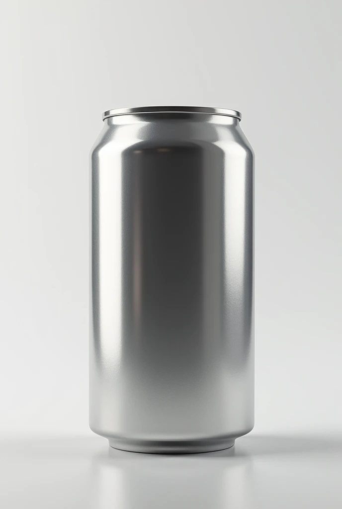 A logo of a can, with a realistic style, bottomless 