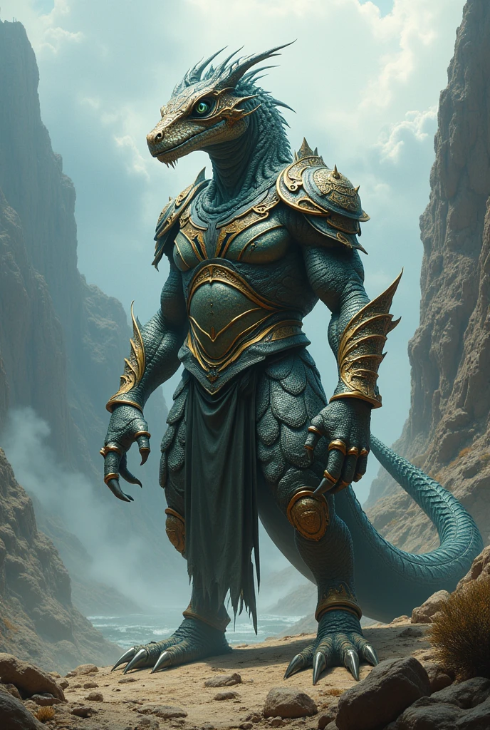 Armored Lizard + lobo + Dragon