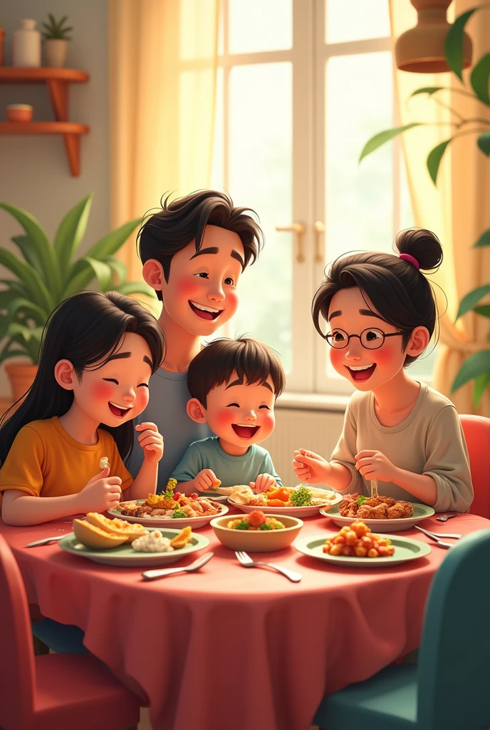 In a quiet suburban home, lives a family composed of three girls: Ana, Laura and Beatriz, and a David, besides their parents, Carlos and Fernanda. All family members are united by a common goal: build a bright future.