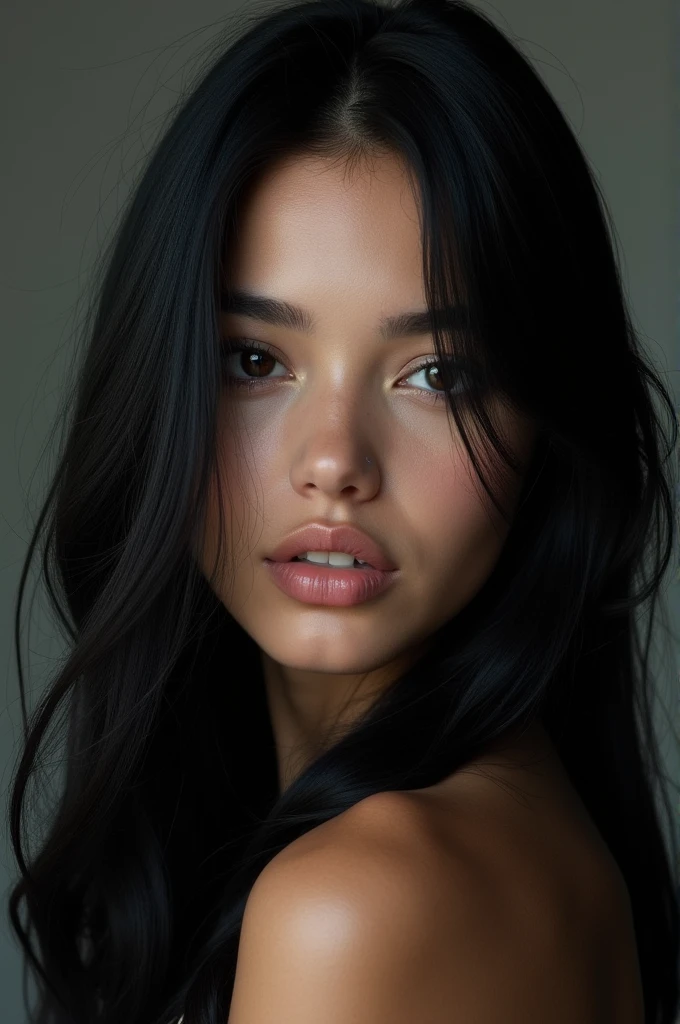Women black hair