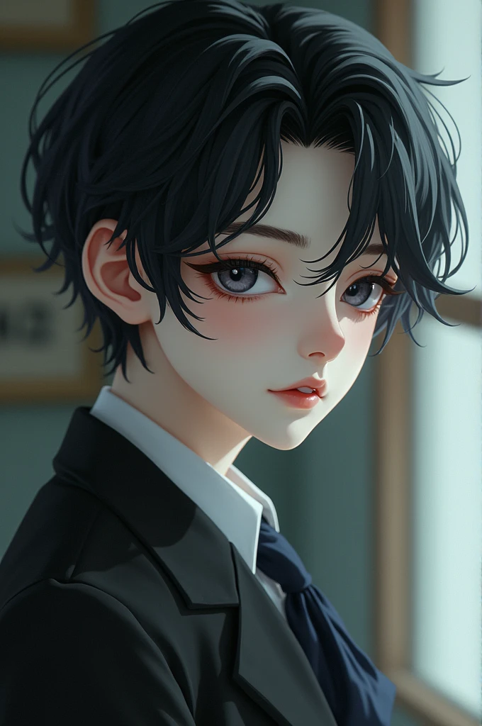 Almost every Awakened was pleasant to look at, but Sunny was far from being the most outstanding in terms of appearance among them. There was something elusive about him that attracted attention and almost demanded it. He still was a pale young man with dark hair, a small height, a delicate, slender build, and perfect white skin. His dark eyes had a humorous, slightly mischievous spark in them. He wasn't exactly handsome, but due to his small stature, pale complexion, and dark hair, he looked like a beautiful porcelain doll